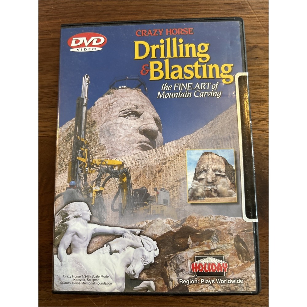 Crazy Horse Drilling & Blasting - The Fine Art of Mountain Carving DVD Pre-Owned